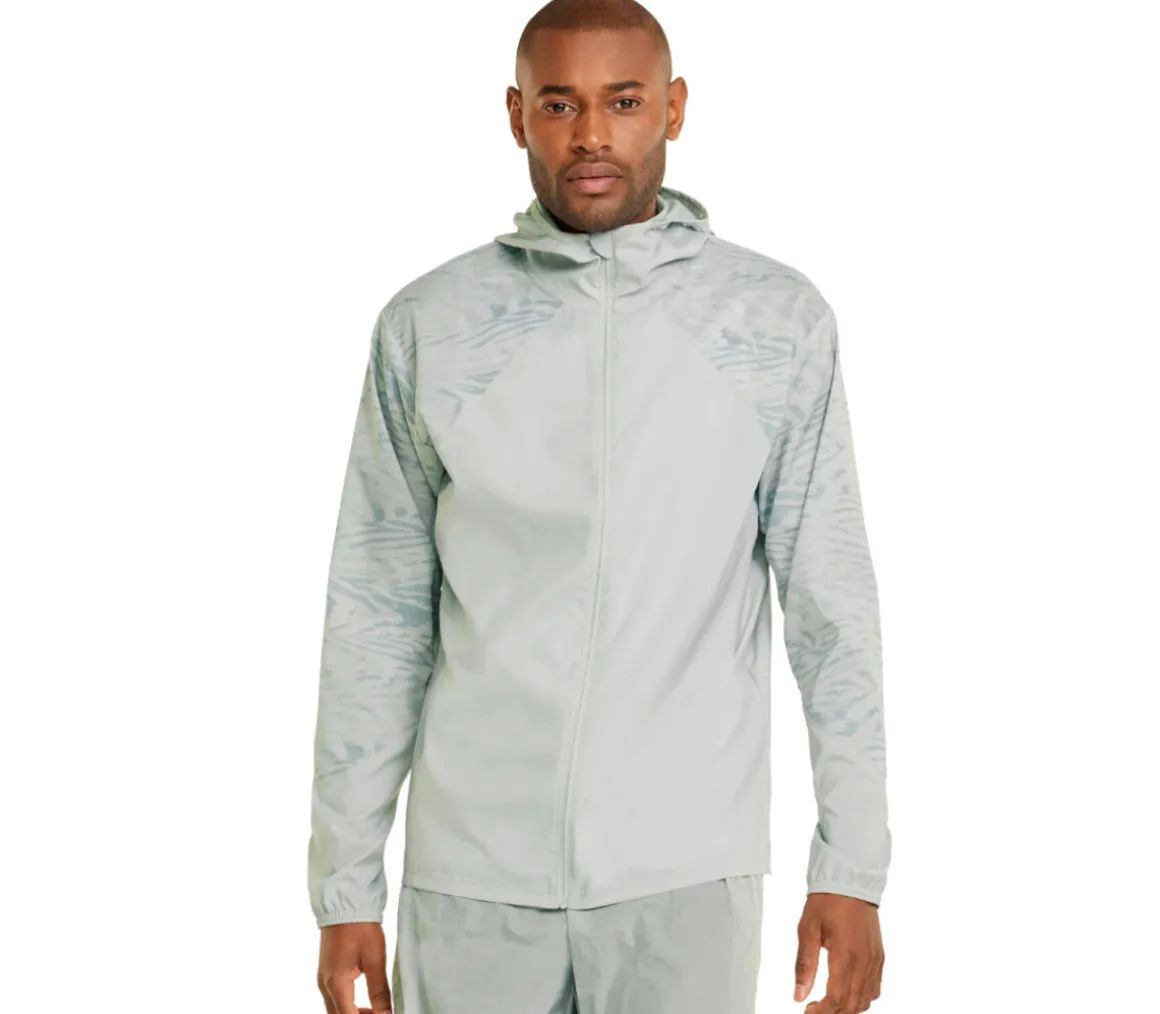 Run Graphic Hooded Jacket